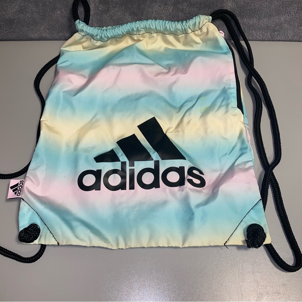 Adidas Ready Sackpack/Backpack, Gradient Flash Aq… - image 5